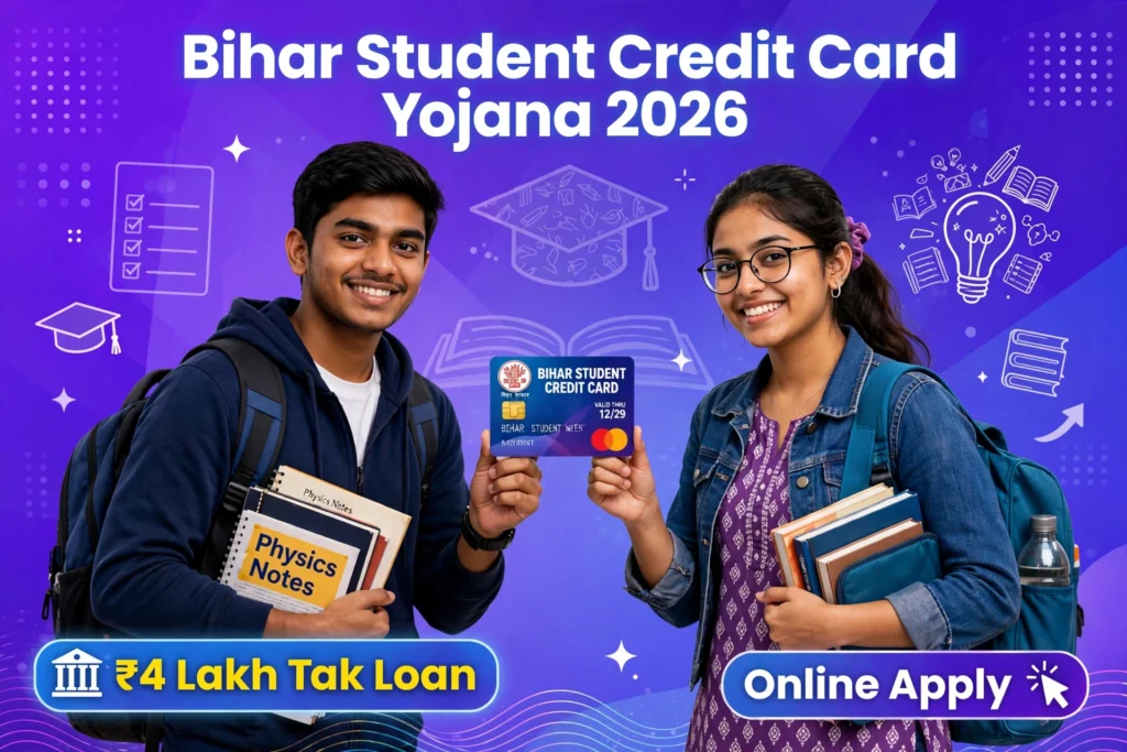 Student Credit Card Yojana 2026 Online Apply